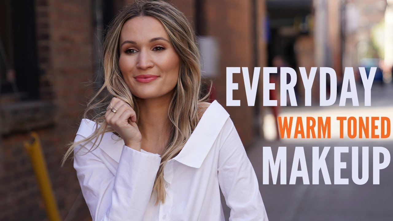 Warm-Toned Everyday Makeup Routine | ttsandra