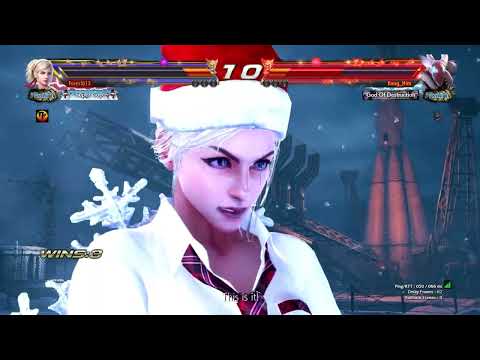 Raijin Lidia VS Raijin Yoshimitsu Laggy PS4 Version 5 Tekken 7 20221228153132