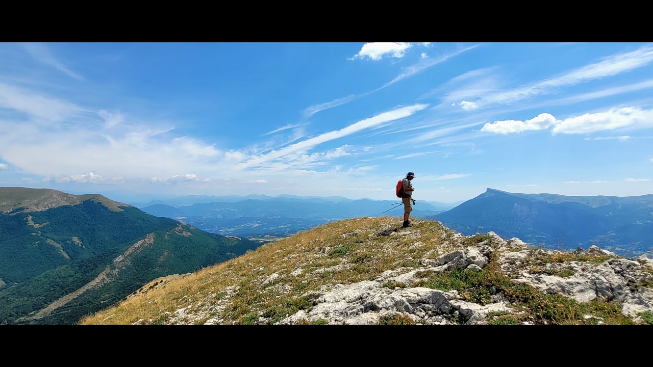 Rando en Hautes Alpes: cols de Vente-cul, de Garcinel et des Roux, Crètes de la Clape et de la Barre