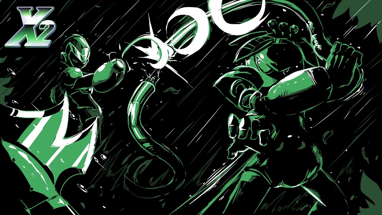 Mega Man X2 - Wire Sponge Cover (WIRED WEATHER!)