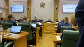 Выступление Ирины Подносовой на заседании Комитета Совета Федерации от 16 апреля 2024г.