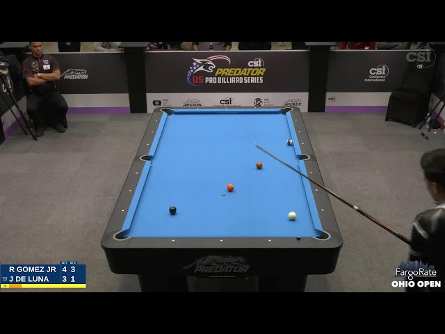 ½ FINAL 10-BALL ▸ R.GOMEZ vs J.DE LUNA ▸ 2021 FargoRate Ohio Open class=