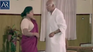 Chinna Papa Pedda Papa Scenes | Man Watch Lady Servant House Cleaning | AR Entertainments