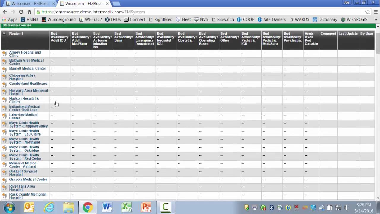 WI Trac How to Enter Havbed Biweekly Bed Counts YouTube