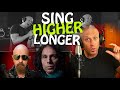 How to Sing High For a Long Time (Ronnie James Dio, Rob Halford) Without Getting Tired or Tense