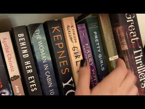 ASMR: Book Tapping/Scratching (Whispered)