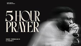 5 HOUR PRAYER WITH PASTOR ENOCH BOAMAH || 18TH AUGUST