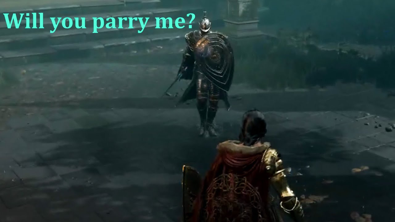 Elden Ring Would you parry the Moongrum Carian Knight if he asked