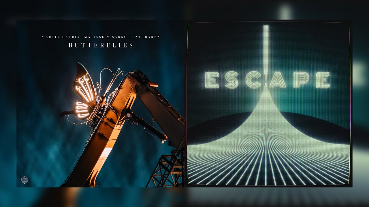 Martin Garrix, Matisse & Sadko - Butterflies vs. KX5 ft. Hayla - Escape (HandZ Mashup)