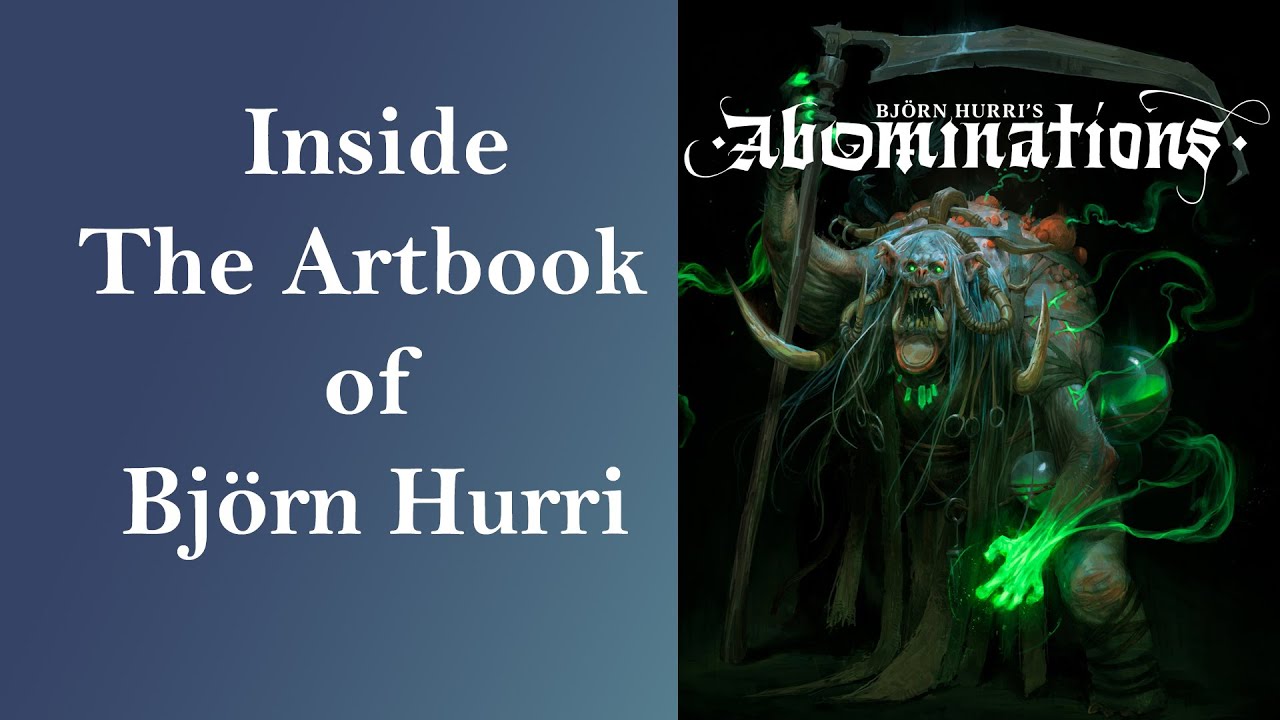 Abominations - The Artbook of Björn Hurri - Flipthrough