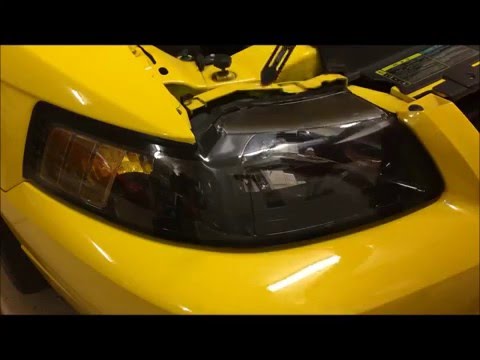 How to Remove a Headlight: 1999-2004 Ford Mustang