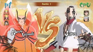16 Minutes Of Naruto Connections Raw 4K Gameplay - Baryon Mode Naruto, Jigen, Kawaki, Indra, Ashura