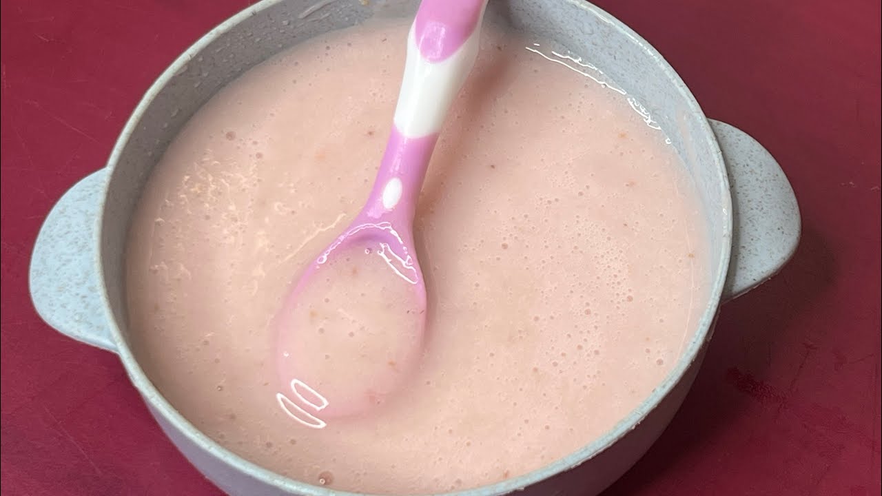 3 Month Baby Food | Mixing stage 1 baby puree porridge | Baby Cereal Recipe~First food | Faith Vibes