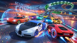 GT Car Stunt 3D: Mega Ramp Car Driving Game – Crazy Jumps! Turbo Speed Racing Simulator screenshot 1