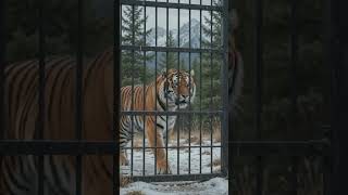 a magic stick tiger enjoying meals | #Tiger feeding #YouTube #viral