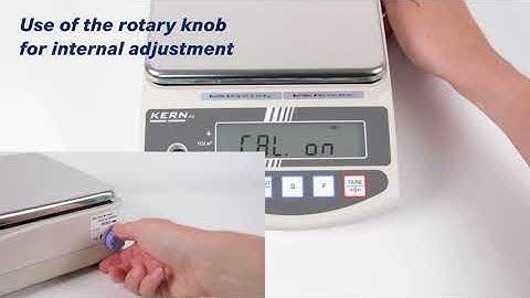 The classic laboratory balance with robust, high-quality tuning fork measuring system | KERN EW EG
