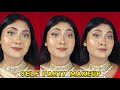 Newly bride party' makeup for beginners/ पार्टी मेकअप कैसे करे affordable products के साथ
