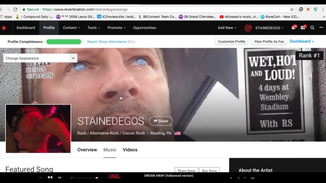 A TOUR THROUGH MY MUSIC AND SOME OF MY TUNES-BONUS VIDEO AT THE END