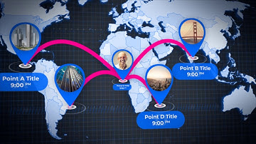 World-Map Presentation - After Effects Template