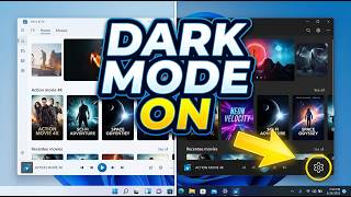 How to turn on Dark mode of Films & TV app in Windows 11 screenshot 5