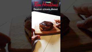 Tim hortons boston cream donut