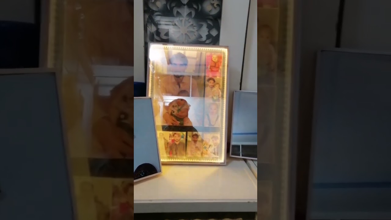 2 in 1 led photo frame costomize gift contec 03412198094 