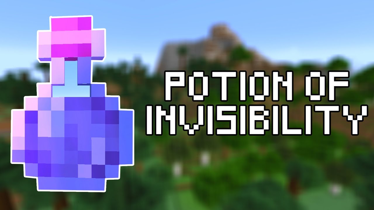 How to Make a Potion of Invisibility in Minecraft (All Versions) - YouTube