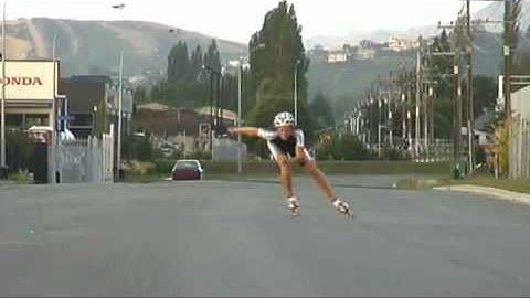 Inline speed skating, double push.mp4