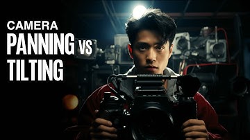 WHAT IS THE DIFFERENCE BETWEEN PANNING AND TILTING THE CAMERA?