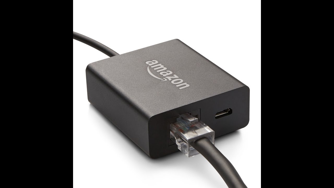 How to connect your  Fire TV Stick to Ethernet