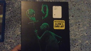 9 on DVD  universal  Limited  edition  Glow in the Dark slipcover unboxing  and 9 on blu  ray