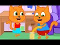 Cats Family en Français - Slimes Arc-en-ciel Vidéos Animés 2020 en Français 13+