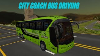 City Coach Bus Driving Sim 3D screenshot 1