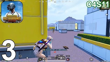 PUBG Mobile 1 VS 4 Gameplay - (Android, iOS) ONE MAN SQUAD (C4S11) - Part 3