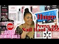 MASSIVE PRESS ON NAIL HAUL 2022|BEST WAY TO REMOVE PRESS ON NAILS|AFFORDABLE MANICURE|TASHA ST JAMES