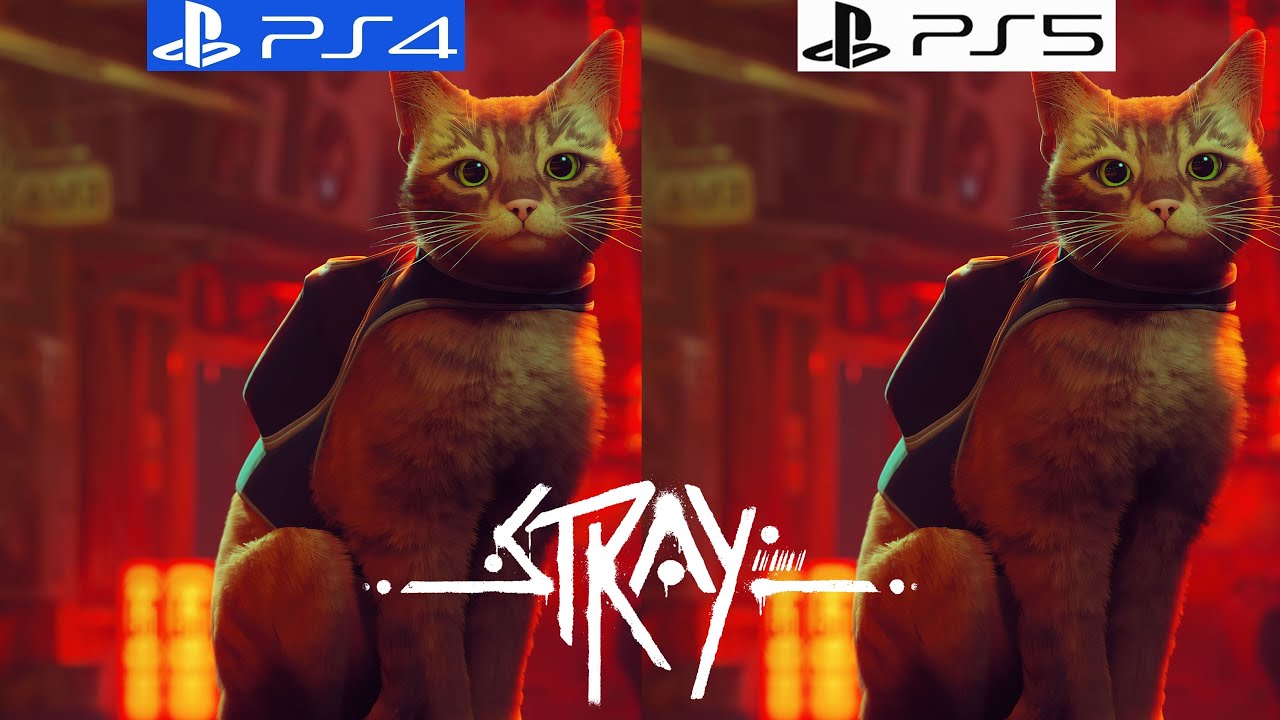 Stray PS4 vs PS5 - Graphics Comparison - Framerate - Loading Times - 4k