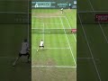 Fils hits SUPER shot in Halle 🥶