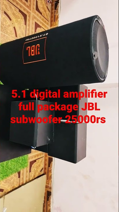 5.1 amp JBL subwoofer Full package high quality