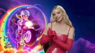 The Super Mario Bros Movie - itw Anya Taylor Joy (Official video)