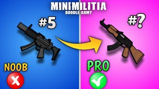 Top 10 Powerful Guns/Weapons in MINI MILITIA with (Tips and Tricks) Weapon Guide screenshot 5