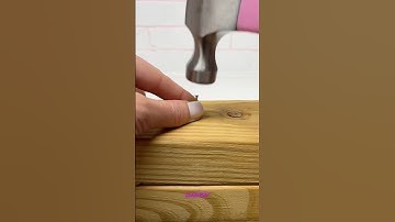 5 Ways To Hold Small Nails While Hammering #shorts #lifehacks #diy