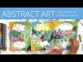 Creating Abstract Art for Oncology Nursing Forum Journal