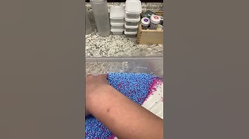 Cotton candy slime tutorial #slime #cottoncandy #floamslime #fok