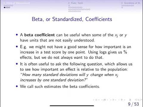 Video: Kas yra nestandartizuotas beta koeficientas?