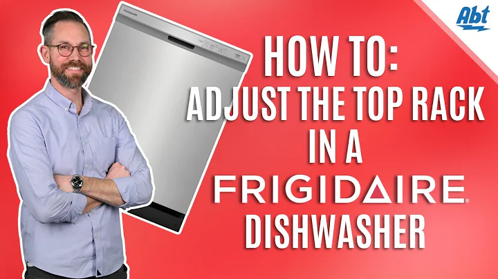 How to Adjust the Top Rack in a Frigidaire Dishwasher