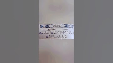 سورة الاخلاص تلاوة جميلة وخاشعة ماشاء الله #قران_كريم # الراحة النفسية