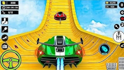 🚘 “Impossible Ramp Car Jumps | Fun Racing Game for Kids & Everyone!”#shortsfeed #shorts 