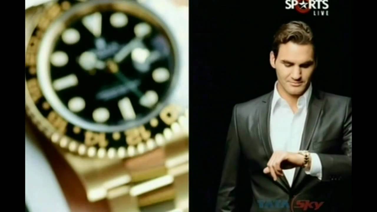 Rolex - Roger Federer (TV Commercial 