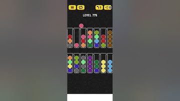 Ball sort puzzle level 775 #ballsortpuzzle