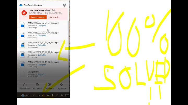 Khắc phục lỗi tập tin quá dài trên onedrive năm 2024